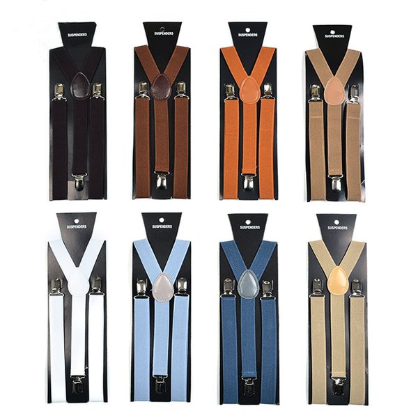 new arrival candy color suspender women men 3 clip buckle suspenders fashion belt strap adjustable shirts braces, Black;white
new arrival candy color suspender women men 3 clip buckle suspenders fashion belt strap adjustable shirts braces, Black;white