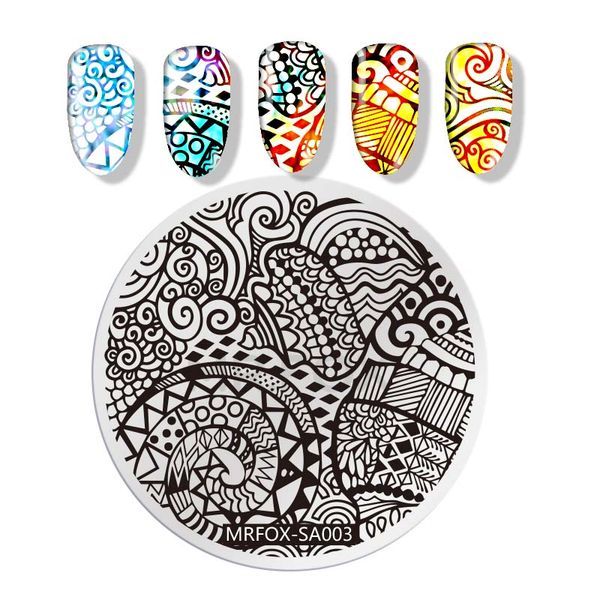 1pc 5.5cm lace pattern round nail art stencil sunflower marine life image nail manicure template stamp tools art tools, White
1pc 5.5cm lace pattern round nail art stencil sunflower marine life image nail manicure template stamp tools art tools, White