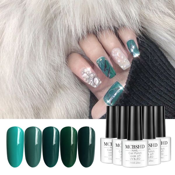 mcbshd gel nail polish 5pcs emerald green pure color varnishes semi vernis permanant polish gel lacquer uv led soak off art nail, Red;pink
mcbshd gel nail polish 5pcs emerald green pure color varnishes semi vernis permanant polish gel lacquer uv led soak off art nail, Red;pink