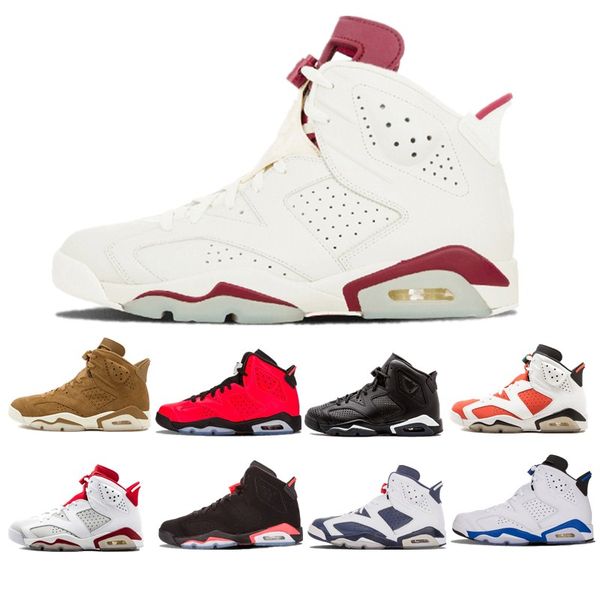 Cheap 6 basketball shoes men Sneaker 6s Marron Alternate Black Cat Olympic UNC Wheat Gatorade Sport Blue mens trainer shoes size 41-47
Cheap 6 basketball shoes men Sneaker 6s Marron Alternate Black Cat Olympic UNC Wheat Gatorade Sport Blue mens trainer shoes size 41-47