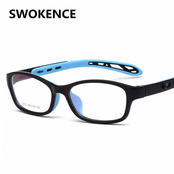 swokence girls boys tr90 silicone adjustable no diopter glasses children's optical glasses frame frames myopia amblyopia f167, Silver
swokence girls boys tr90 silicone adjustable no diopter glasses children's optical glasses frame frames myopia amblyopia f167, Silver