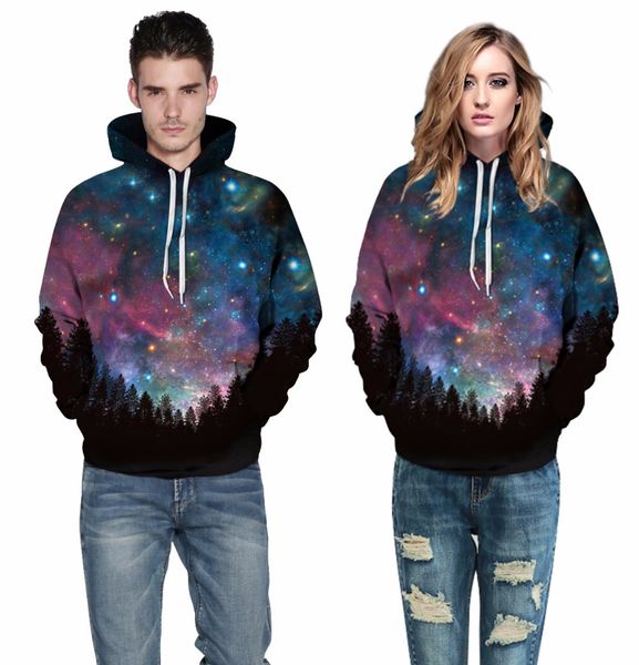 galaxy space print blue lovers hoodies pull over 3d plus size loose sweatshirts for women plus size, Black
galaxy space print blue lovers hoodies pull over 3d plus size loose sweatshirts for women plus size, Black