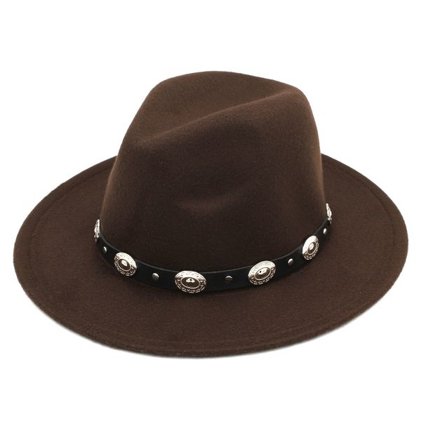 new fashion men women wool blend panama hat derby cap outdoor wide brim church cap sombrero godfather cap black belt, Blue;gray
new fashion men women wool blend panama hat derby cap outdoor wide brim church cap sombrero godfather cap black belt, Blue;gray
