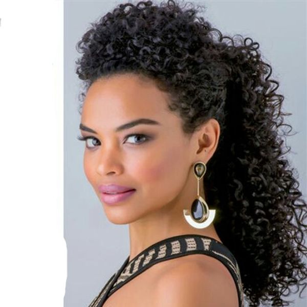 peruvian human hair drawstring ponytail kinky curly pony tail hair piece,clip in real hair wrap around fake ponytail hairpiece 140g, Black
peruvian human hair drawstring ponytail kinky curly pony tail hair piece,clip in real hair wrap around fake ponytail hairpiece 140g, Black