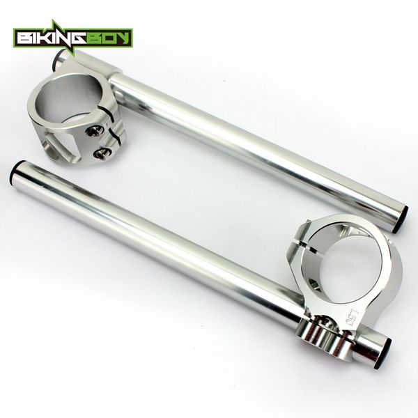 bikingboy 1 pair 37mm aluminum alloy 10 degrees donw clip ons 7/8" handlebar for gs 500 all years gs500 silver black
bikingboy 1 pair 37mm aluminum alloy 10 degrees donw clip ons 7/8" handlebar for gs 500 all years gs500 silver black
