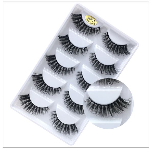 mink 3d hair false eyelashes makeup hand-made reusable mink lashes 5 pairs each set thick natural long dhl free
mink 3d hair false eyelashes makeup hand-made reusable mink lashes 5 pairs each set thick natural long dhl free