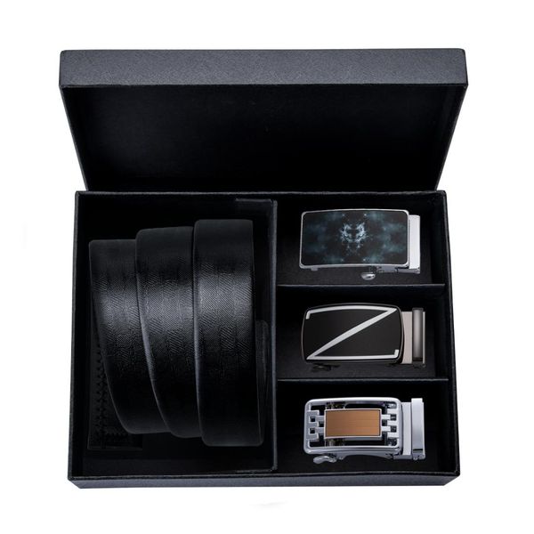 luxury genuine leather belt for men automatic buckle belts black formal business jeans strap belt 110cm-160cm long, Black;brown
luxury genuine leather belt for men automatic buckle belts black formal business jeans strap belt 110cm-160cm long, Black;brown