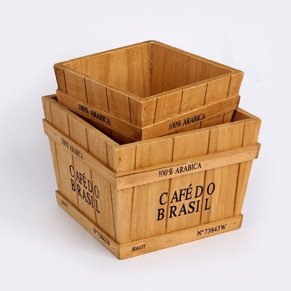 retro wooden box potted plant container deskorganizer household tool storage basket bonsai pot small object storage box
retro wooden box potted plant container deskorganizer household tool storage basket bonsai pot small object storage box