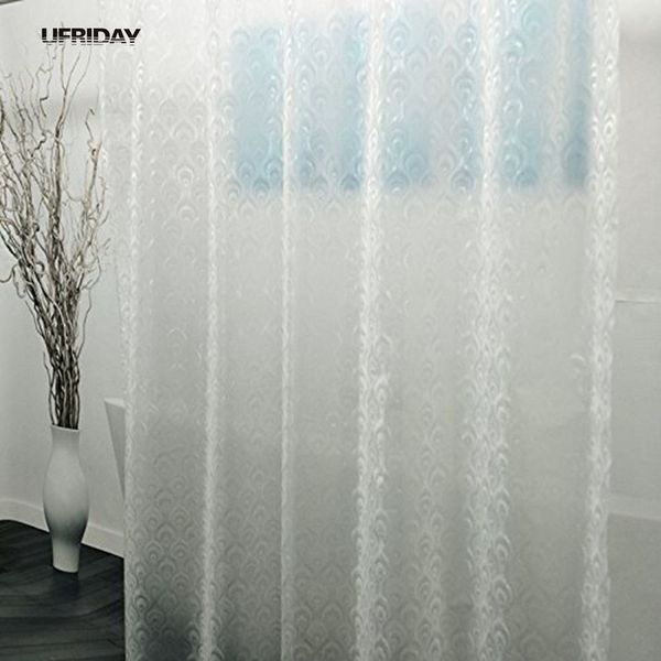 ufriday new 3d peacock feather peva shower curtain semi-transparent shower curtains liner for bathroom plastic bathroom curtain
ufriday new 3d peacock feather peva shower curtain semi-transparent shower curtains liner for bathroom plastic bathroom curtain