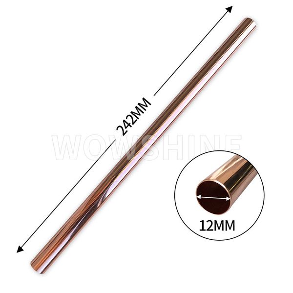 wowshine new shiny rose gold drinking straw diameter 12mm length 242mm milk straw 50pcs/lot
wowshine new shiny rose gold drinking straw diameter 12mm length 242mm milk straw 50pcs/lot