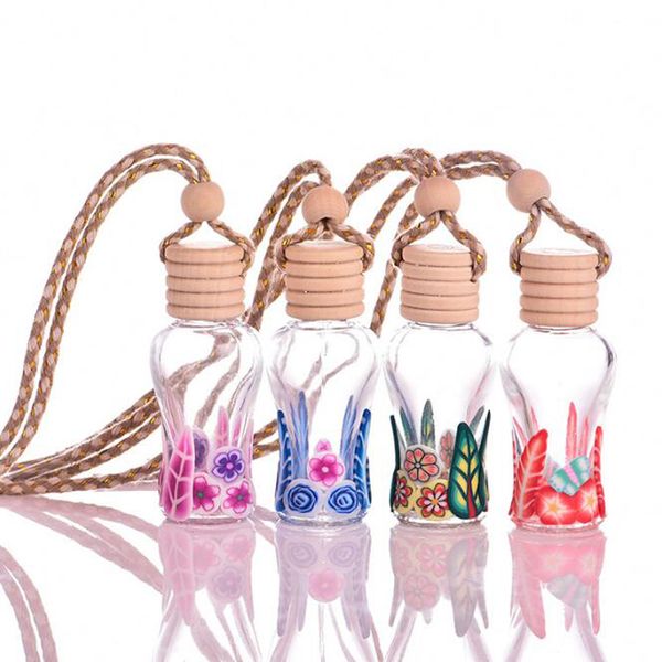 new car perfume essential oil empty bottles 15ml hanging glass polymer clay pendant flower shape bottle dhl free
new car perfume essential oil empty bottles 15ml hanging glass polymer clay pendant flower shape bottle dhl free