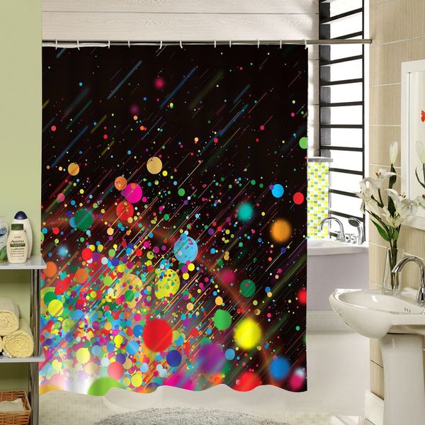 colorful dot shower curtain fabric polyester 3d printing abstract bath window curtain for bathroom decor
colorful dot shower curtain fabric polyester 3d printing abstract bath window curtain for bathroom decor