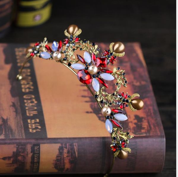 diamond baroque crown retro color crystal brides crown bride wedding dress headwear bride accessories, Slivery;golden
diamond baroque crown retro color crystal brides crown bride wedding dress headwear bride accessories, Slivery;golden