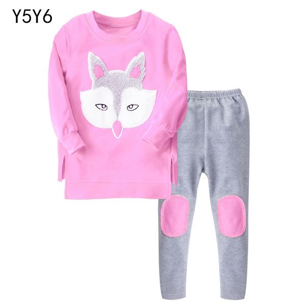 2018 children's clothing set girls sweater cartoon pattern set spring and autumn new autumn cotton long-sleeved sports two-piece, White
2018 children's clothing set girls sweater cartoon pattern set spring and autumn new autumn cotton long-sleeved sports two-piece, White