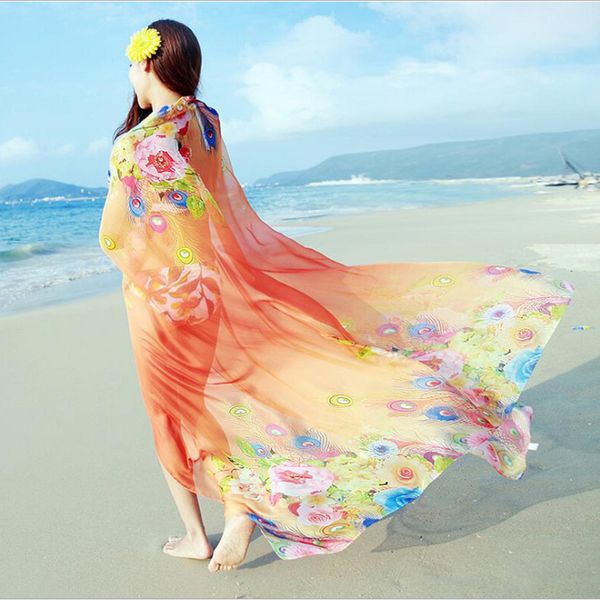 190*145cm fashion summer print scarf women beach plus size chiffon cover up sarong sunscreen scarves design oversized towel
190*145cm fashion summer print scarf women beach plus size chiffon cover up sarong sunscreen scarves design oversized towel