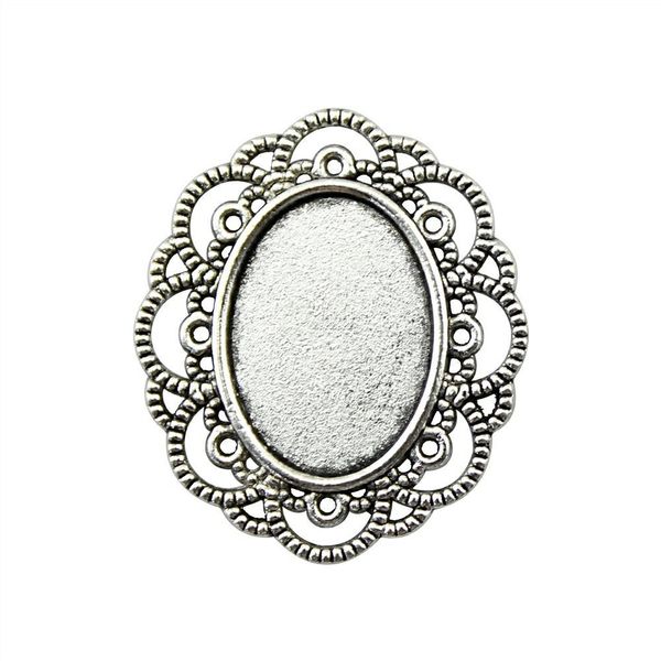 24 pieces cabochon cameo base tray bezel blank diy accessories for flower edge single side inner size 13x18mm oval flatback resin cabochons, Slivery;crystal
24 pieces cabochon cameo base tray bezel blank diy accessories for flower edge single side inner size 13x18mm oval flatback resin cabochons, Slivery;crystal