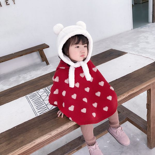 infant kids coat for girls heart pattern sweater poncho girls warm hooded coat baby winter jacket kids designer clothes, Camo
infant kids coat for girls heart pattern sweater poncho girls warm hooded coat baby winter jacket kids designer clothes, Camo