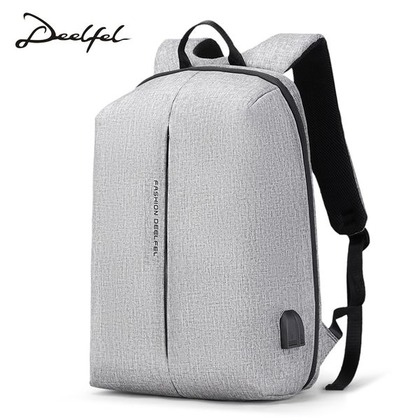 deefel lapbackpack men 15.6 inch waterproof backpack male usb charger men travel school bag for teenagers muchila
deefel lapbackpack men 15.6 inch waterproof backpack male usb charger men travel school bag for teenagers muchila