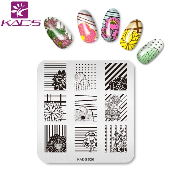 kads flower cute nail stamp plate flower theme template stencil beauty tools nail decoration stamp, White
kads flower cute nail stamp plate flower theme template stencil beauty tools nail decoration stamp, White
