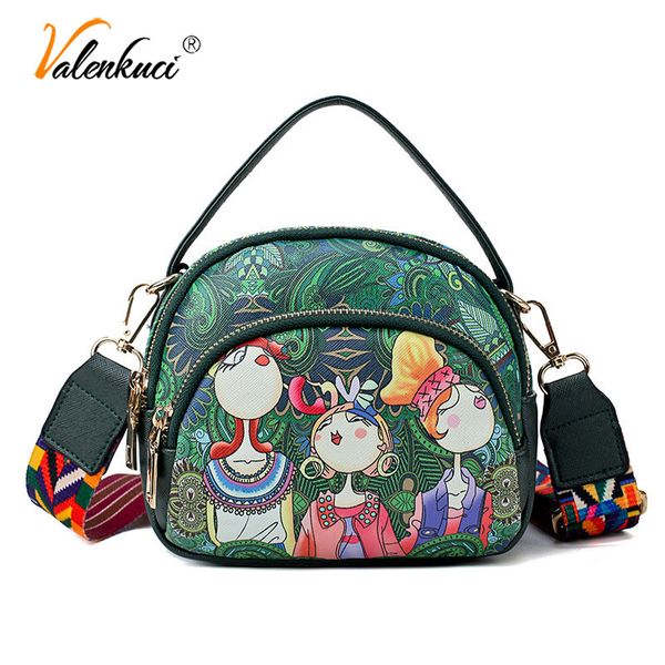 valenkuci mini cute bags for women 2018 forest cartoon girls printing leather shoulder crossbody women's fanny bag bolso mujer
valenkuci mini cute bags for women 2018 forest cartoon girls printing leather shoulder crossbody women's fanny bag bolso mujer