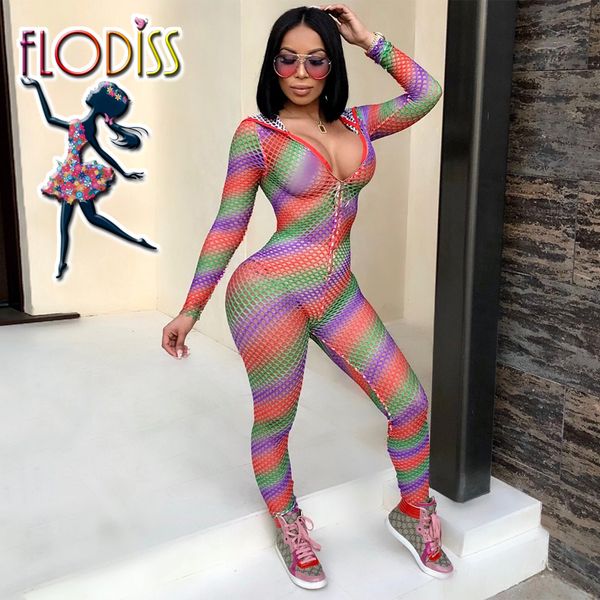 flodiss rainbow fishnet mesh sport jumpsuit 2018 women long sleeve hooded romper yoga set running fitness suit gym workout wear, White;red
flodiss rainbow fishnet mesh sport jumpsuit 2018 women long sleeve hooded romper yoga set running fitness suit gym workout wear, White;red