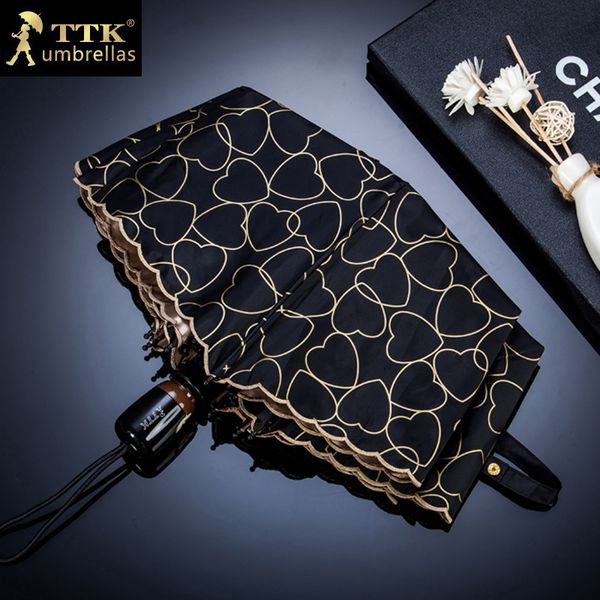 wholesale-brand automatic umbrella rain women heart print anti uv three folding lace umbrellas ladies parasol wind resistant 4 colors
wholesale-brand automatic umbrella rain women heart print anti uv three folding lace umbrellas ladies parasol wind resistant 4 colors