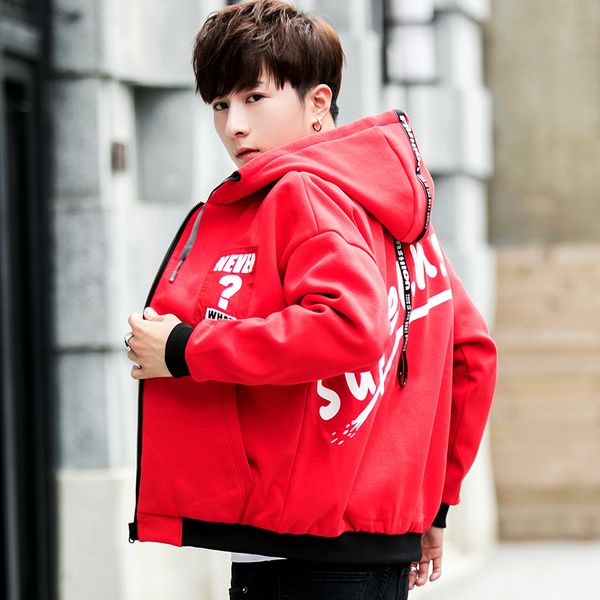 mens jackets and coats hip hop jacket hoodie bomber jacket solid color baseball bomber with zipper, Black;brown
mens jackets and coats hip hop jacket hoodie bomber jacket solid color baseball bomber with zipper, Black;brown