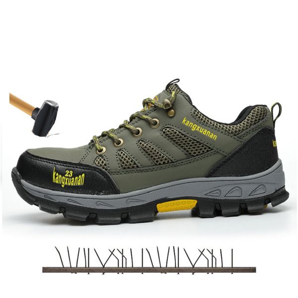 steel toe safety work shoes men 2018 fashion summer breathable slip on casual boots mens labor insurance puncture proof shoe, Black;brown
steel toe safety work shoes men 2018 fashion summer breathable slip on casual boots mens labor insurance puncture proof shoe, Black;brown