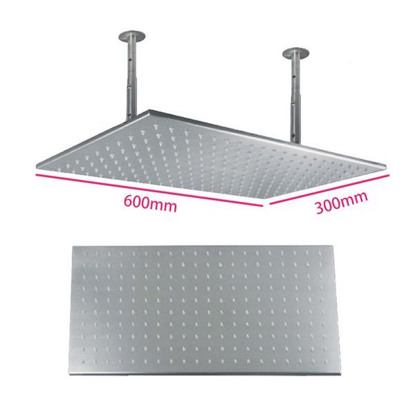 new arrival 304 stainless steel rain head 12x24 inch brushed ceiling mounted rainfall shower head bathroom
new arrival 304 stainless steel rain head 12x24 inch brushed ceiling mounted rainfall shower head bathroom