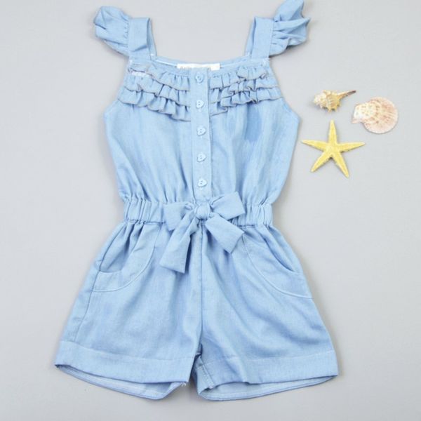 kids girls clothing rompers denim blue cotton washed jeans sleeveless bow jumpsuit 0-5y
kids girls clothing rompers denim blue cotton washed jeans sleeveless bow jumpsuit 0-5y