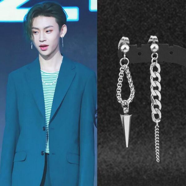 1pair tassel stud earrings female kpop bts earrings male korean stainless steel punk earring for women man hip hop jewelry, Golden;silver
1pair tassel stud earrings female kpop bts earrings male korean stainless steel punk earring for women man hip hop jewelry, Golden;silver