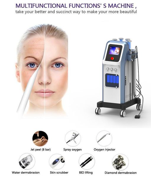 new 7 in1 water hydra facial dermabrasion cleaning skin oxygen jet bio face lift ultrasound machine hydrofacial equipment, Black;white
new 7 in1 water hydra facial dermabrasion cleaning skin oxygen jet bio face lift ultrasound machine hydrofacial equipment, Black;white