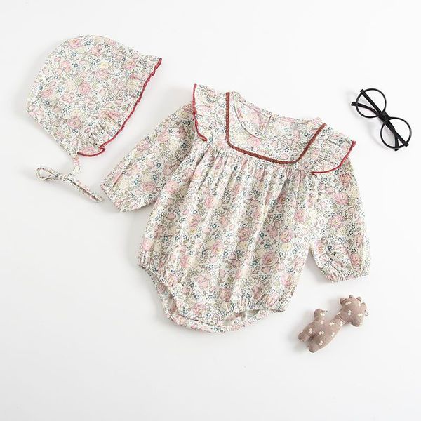 2018 autumn new baby girl bodysuits floral long sleeve princess jumpsuit+hat kids clothing 0-3 years e8321, Blue
2018 autumn new baby girl bodysuits floral long sleeve princess jumpsuit+hat kids clothing 0-3 years e8321, Blue