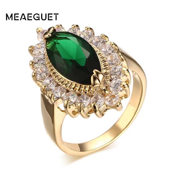 meaeguet jewelry womens gold-color cz rings copper marquise shape green cubic zirconia wedding engagement ring, Slivery;golden
meaeguet jewelry womens gold-color cz rings copper marquise shape green cubic zirconia wedding engagement ring, Slivery;golden
