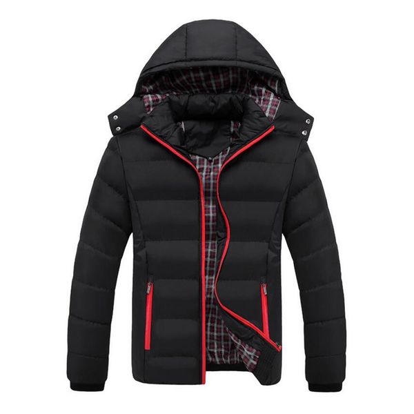 new clothing winter jacket men casual parka jacket thick men hooded warm men's coats and jackets fashion overcoats hommer, Black
new clothing winter jacket men casual parka jacket thick men hooded warm men's coats and jackets fashion overcoats hommer, Black