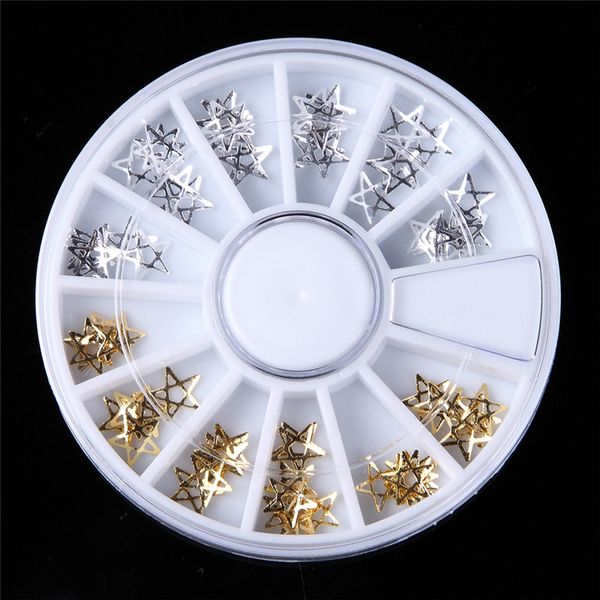 design for nail 1 box metal five-pointed star sheet mixed steampunk nail art decoration nails art decore 2018 nails new 929, Silver;gold
design for nail 1 box metal five-pointed star sheet mixed steampunk nail art decoration nails art decore 2018 nails new 929, Silver;gold