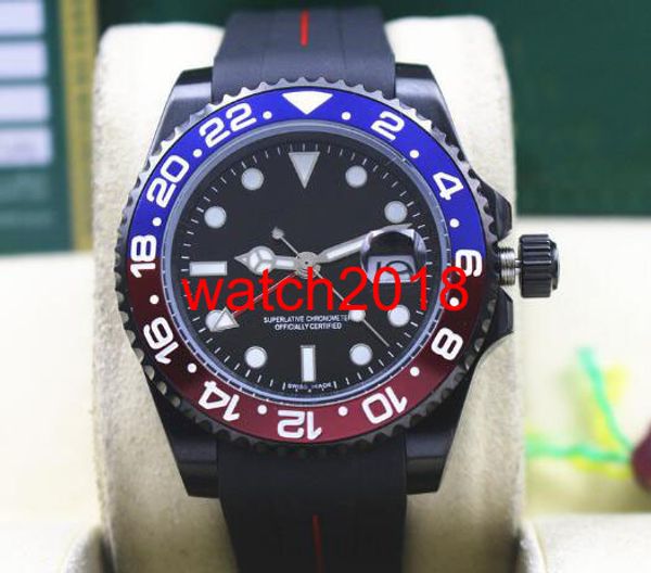luxury watch ii 116719 blro coating red blue ceramic bezel rubber bracelet 40mm automatic mechanical men watches new arrival, Slivery;brown
luxury watch ii 116719 blro coating red blue ceramic bezel rubber bracelet 40mm automatic mechanical men watches new arrival, Slivery;brown