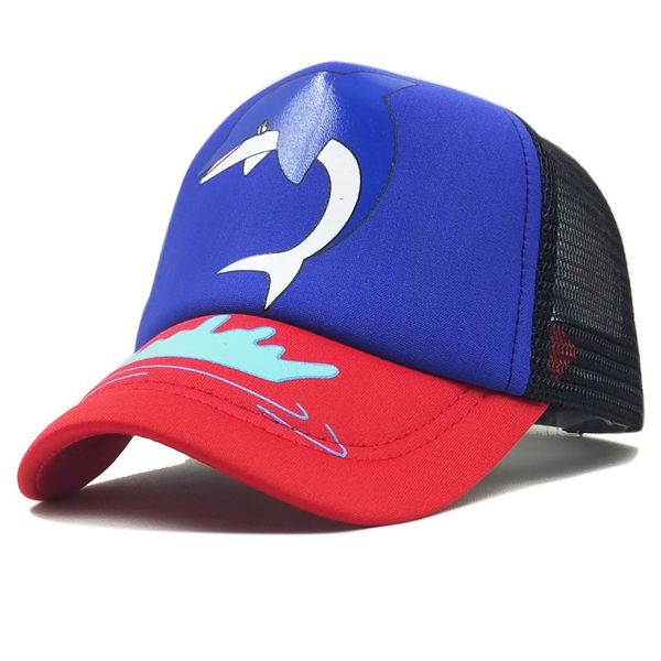 gereit new cute cartoon dolphin pattern summer mesh adjustable baseball caps kids hat for girls boys sun uv protection baby hats, Blue;gray
gereit new cute cartoon dolphin pattern summer mesh adjustable baseball caps kids hat for girls boys sun uv protection baby hats, Blue;gray