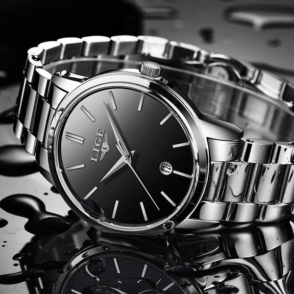 lige 2018 simple style brand new fashion casual model classic luxury waterproof swag men steel quartz watch+box, Slivery;brown
lige 2018 simple style brand new fashion casual model classic luxury waterproof swag men steel quartz watch+box, Slivery;brown