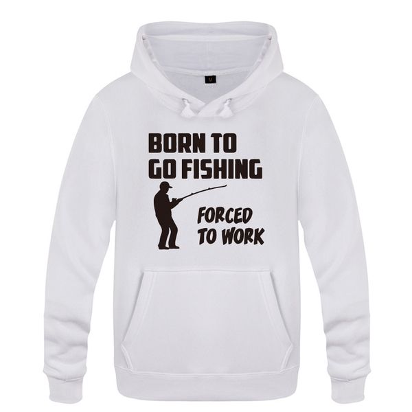 born to go fishing forced to work sweatshirts men 2018 mens hooded fleece pullover hoodies, Black
born to go fishing forced to work sweatshirts men 2018 mens hooded fleece pullover hoodies, Black