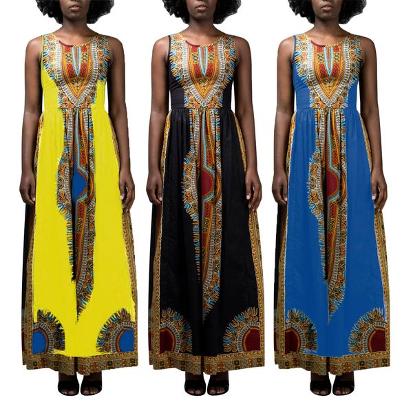 african dashiki women long maxi dress bandage sleeveless new fashion summer evening party dresses vestido longo, Black;gray
african dashiki women long maxi dress bandage sleeveless new fashion summer evening party dresses vestido longo, Black;gray