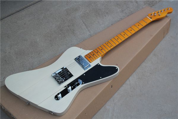 Фабрика WholOKale White Body F-Bird Электрическая гитара с оборудованием ChromOK, Ретро-глянцевая шея -17-11
Фабрика WholOKale White Body F-Bird Электрическая гитара с оборудованием ChromOK, Ретро-глянцевая шея -17-11