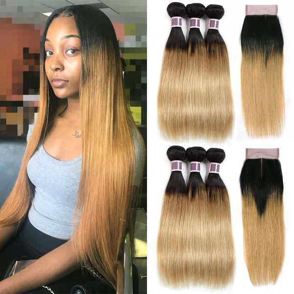 8a 1b/27 ombre straight human hair peruvian malaysian brazilian virgin hair 3pcs bundles with lace closure ombre honey blonde hair extension, Black;brown
8a 1b/27 ombre straight human hair peruvian malaysian brazilian virgin hair 3pcs bundles with lace closure ombre honey blonde hair extension, Black;brown