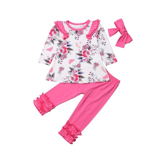 pudcoco 3pcs toddler kids baby girls floral shirt long pants outfits clothes set kids floral casual clothes set baby girl, White
pudcoco 3pcs toddler kids baby girls floral shirt long pants outfits clothes set kids floral casual clothes set baby girl, White