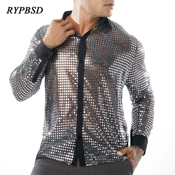 2018 autumn fashion gold silver black scales nightclub party stage performance cool streetwear long sleeve dress shirt men s-2xl, White;black
2018 autumn fashion gold silver black scales nightclub party stage performance cool streetwear long sleeve dress shirt men s-2xl, White;black
