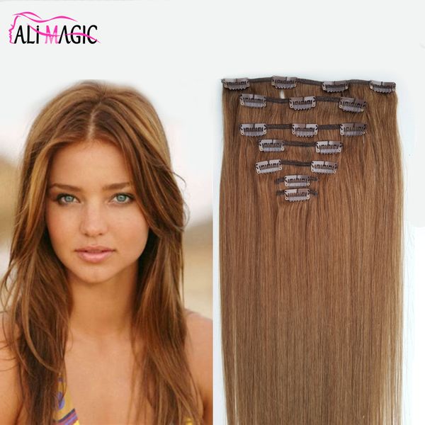 straight clip in human hair extensions natural color remy hair clip-ins full head 7pcs/set 100gram by alimagic hair, Black;brown
straight clip in human hair extensions natural color remy hair clip-ins full head 7pcs/set 100gram by alimagic hair, Black;brown