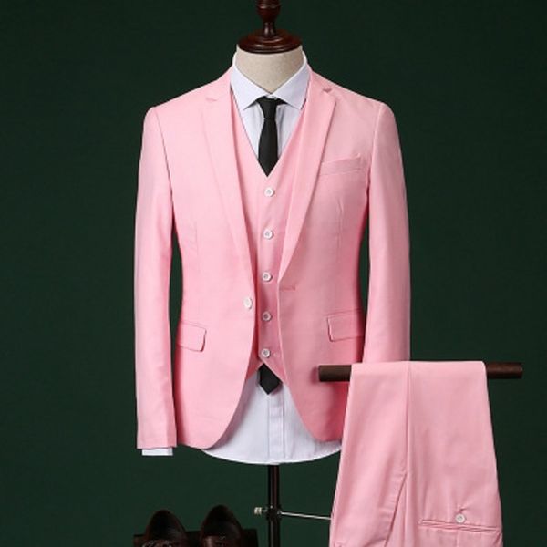 custom made groomsmen notch lapel groom tuxedos pink/red men suits wedding man blazer (jacket+pants+tie+vest, White;black
custom made groomsmen notch lapel groom tuxedos pink/red men suits wedding man blazer (jacket+pants+tie+vest, White;black