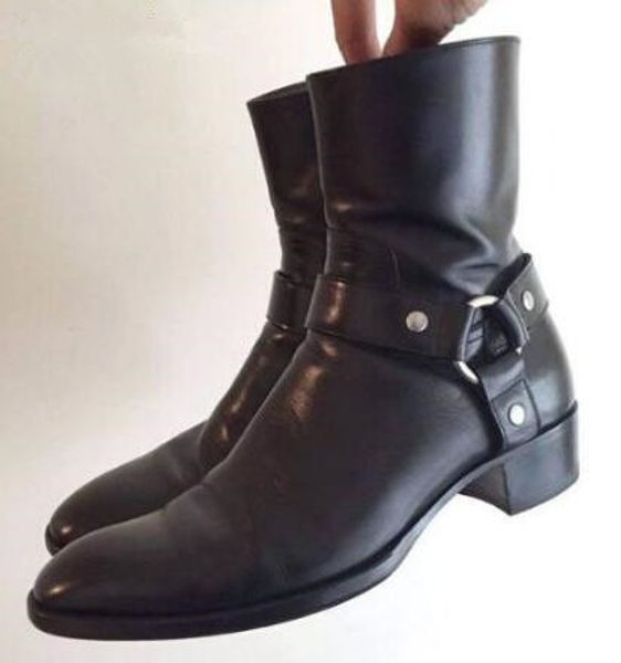 new arrival classic wyatt ankle boots western style black leather motorcylcle boots men gentlemen shoes fall winter 2018
new arrival classic wyatt ankle boots western style black leather motorcylcle boots men gentlemen shoes fall winter 2018