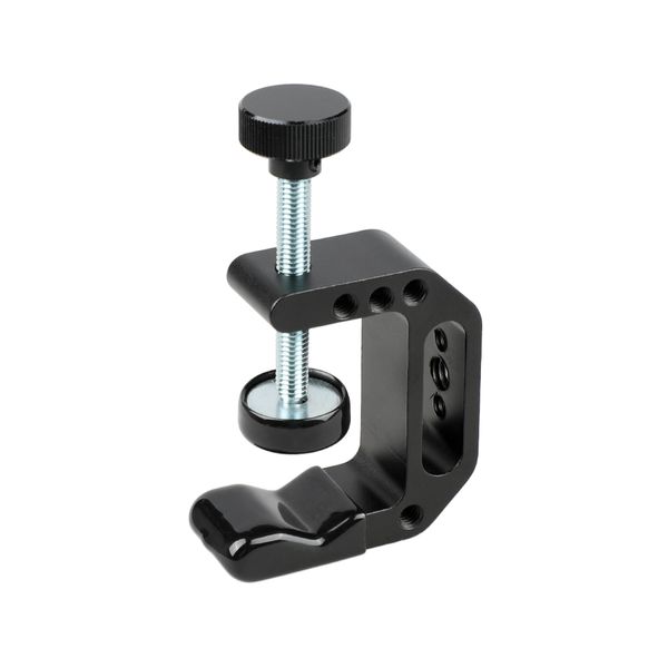 camvate universal c-clamp aluminum support clamp deskmount holder stand with 1/4inch-20 & 3/8inch -16 metal female socket
camvate universal c-clamp aluminum support clamp deskmount holder stand with 1/4inch-20 & 3/8inch -16 metal female socket