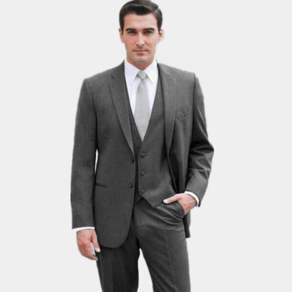 new design dark grey mens suits wool blended groom terno masculino men wedding groomsman dress suit 2017 (jacket+pants+vest, White;black
new design dark grey mens suits wool blended groom terno masculino men wedding groomsman dress suit 2017 (jacket+pants+vest, White;black